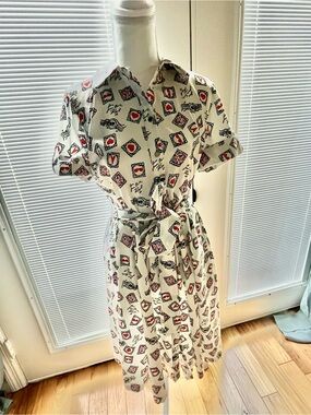 KARL LAGERFELD PARIS shirt dress size 10